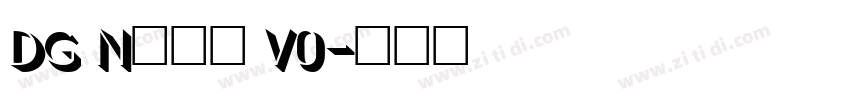DG Nemr V0字体转换